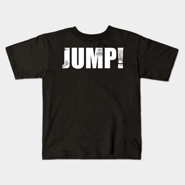 Jump Kids T-Shirt by Boo Face Designs